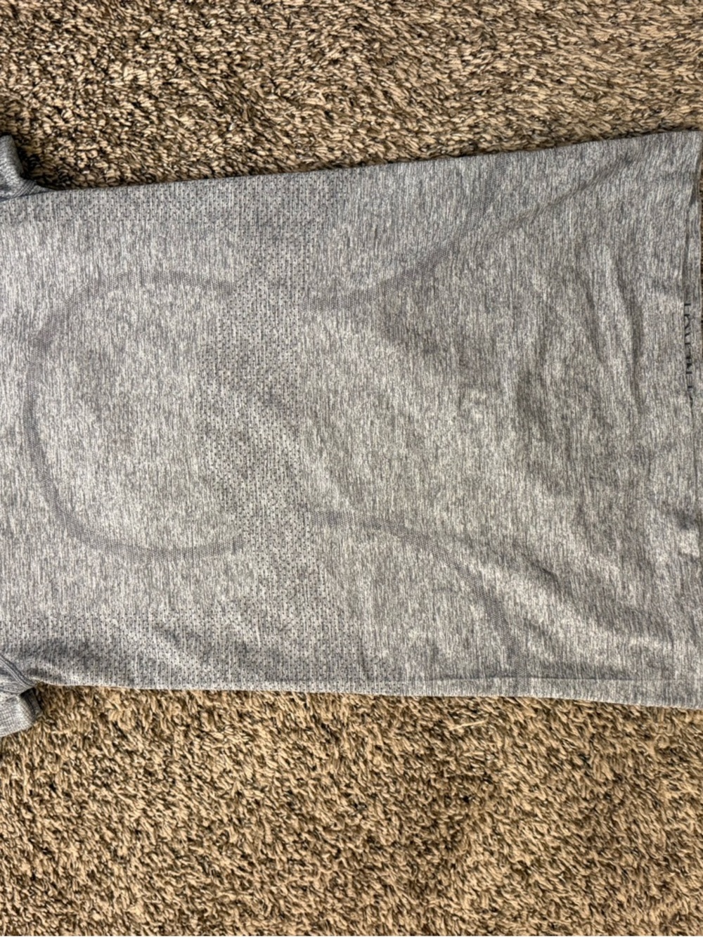 lululemon athletica Grey Heather Athletic Top